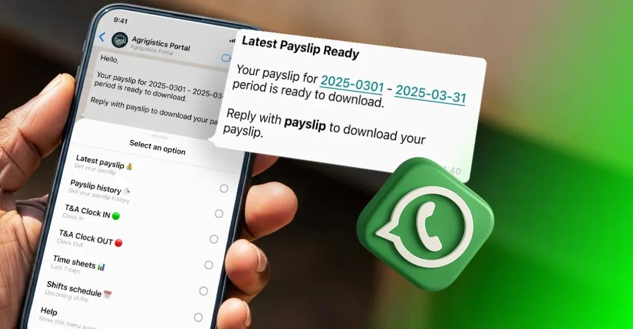 Agrigistics WhatsApp Features